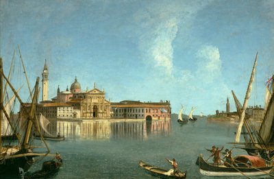 San Giorgio Maggiore across the Venetian Lagoon by Michele Marieschi